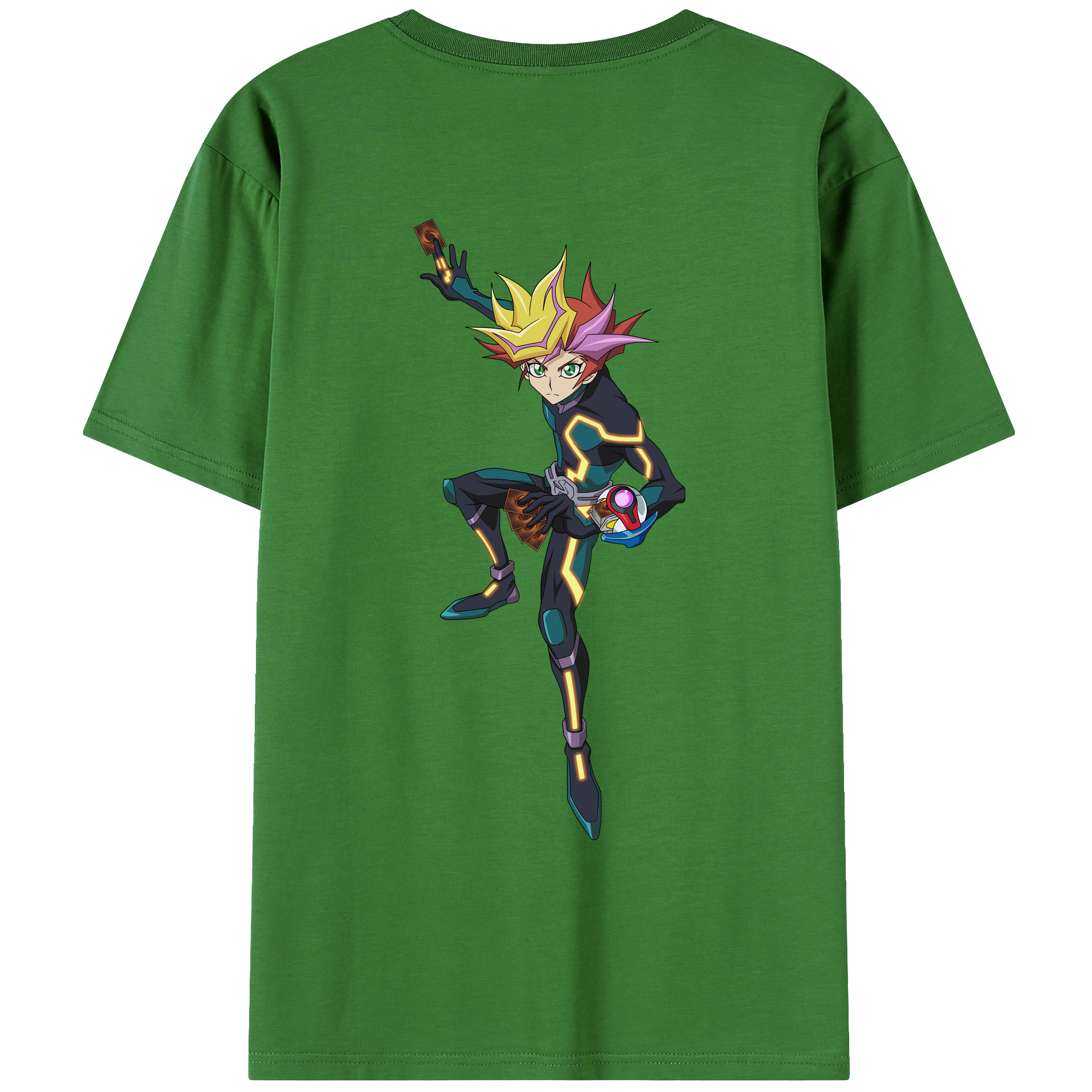 （画像用） 遊☆戯☆王 Yu-Gi-Oh! レディース半袖Tシャツ(バックプリント)